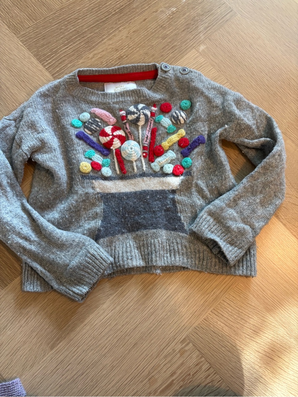 Mini Boden wool candy sweater